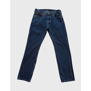 Levi's 505 Jeans Mens Denim Blue Jeans Tag 33x32 (Fits 32x30) Straight Leg